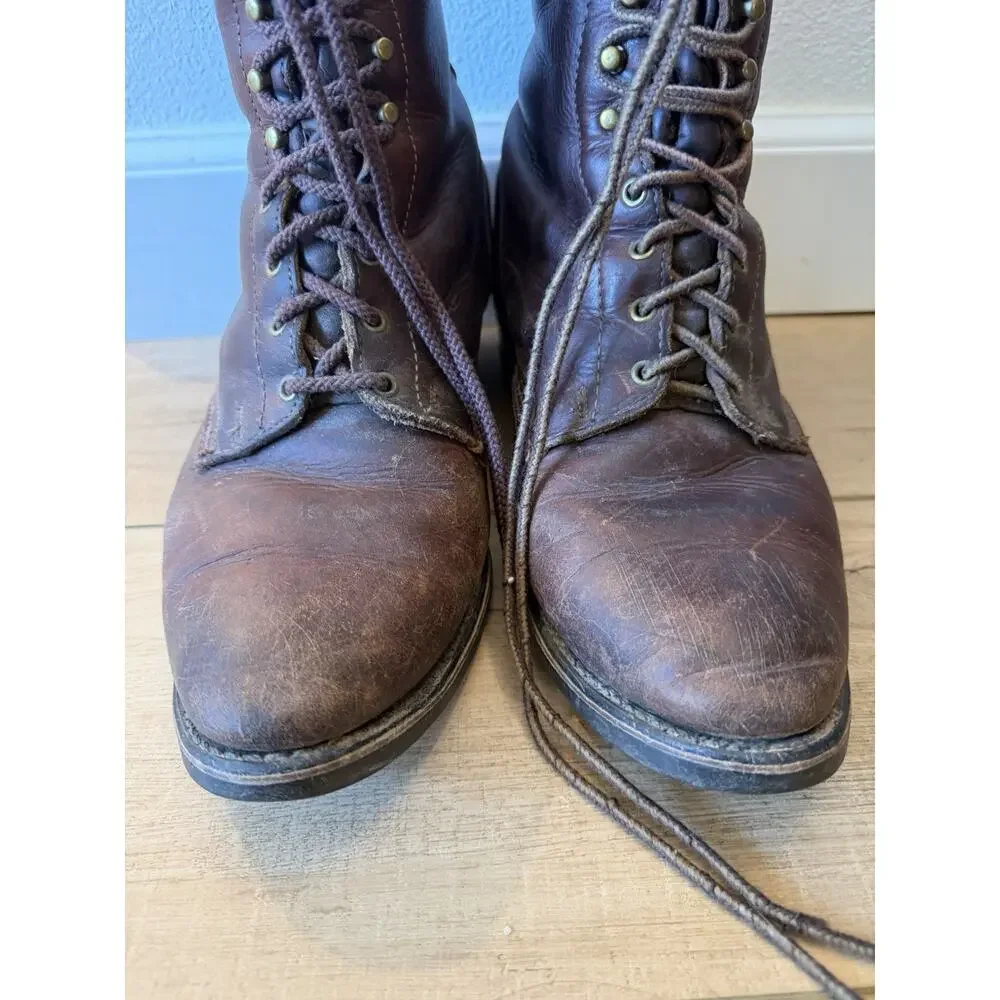 Double H 9581 Sub Zero Packer Boots Mens 11 EE Brown Leather Lace Up Insulated